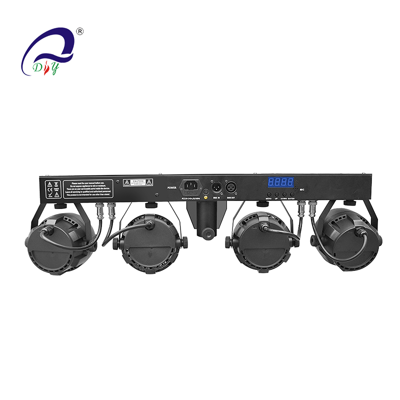 Se pueden crear PL - 31H 12 * 4in1 LED par para la disco