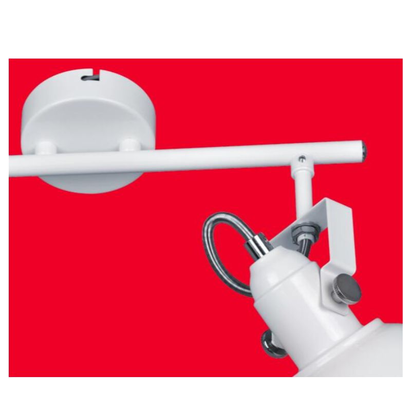 Spot light-2 con pantalla metálica y soporte en U