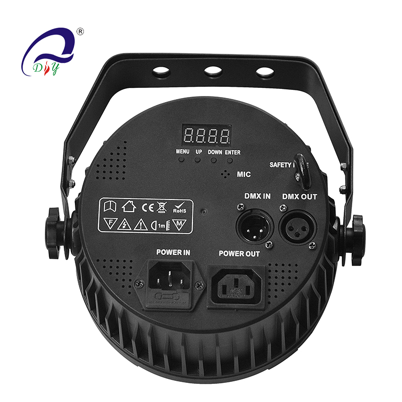 PL-61C 50W COB Led Par Disco Luz de escenario para boda