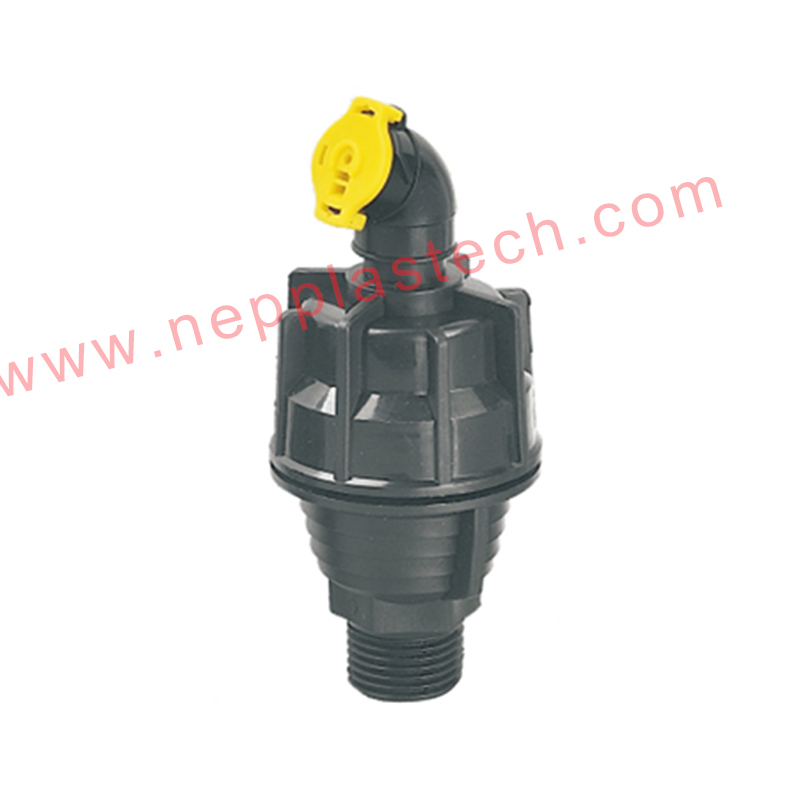 agricultura y sistema de riego de jardín de plástico 360 aspersores rotativos