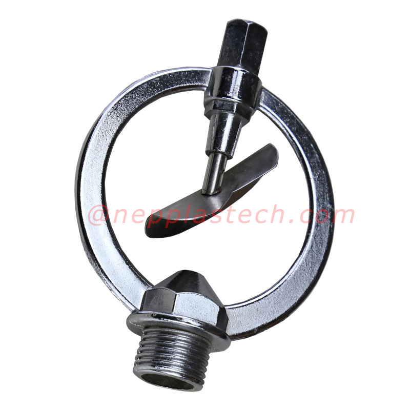 1\/2 pulgada de aleación de zinc mariposa auto rotar lluvia spray riego por aspersión de césped riego y jardinería riego por aspersión