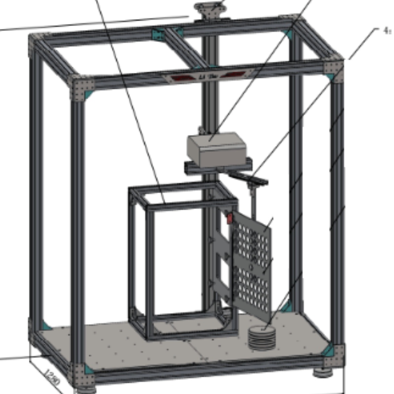 Máquina de prueba integral de la bisagra de la puerta de la puerta del gabinete LT-JJ80