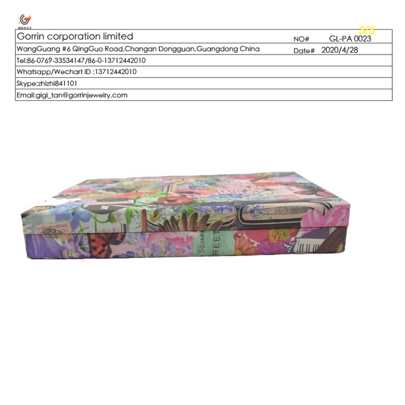 GL-PA0024 Cajas de ropa