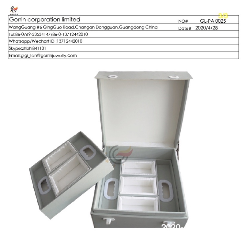 GL-PA0025 Caja de almacenaje de joyas