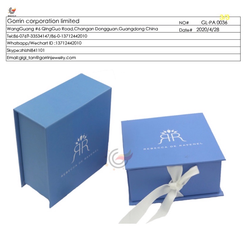 GL-PA0036 Caja con forma de cajón