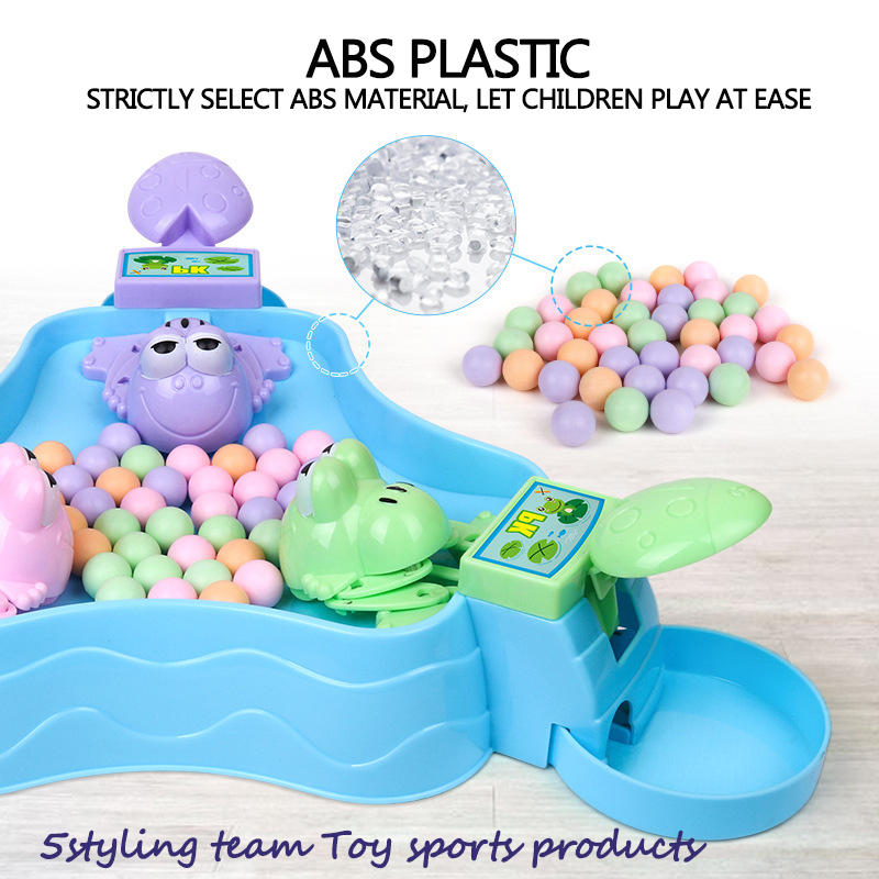 Tiktok, los mismos niños, rana, frijol y la niña, el codicioso juego de interacción de la familia Doug.