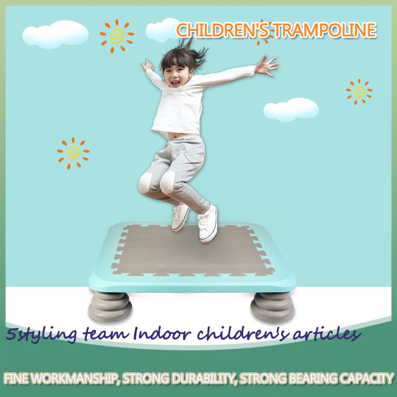 Casa de trampolín para niños, trampolín para bebés, gimnasia para bebés, gimnasia para bebés.