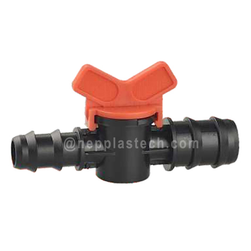 sistema de riego automático de jardín manguera de goteo tubería de 20 mm a 16 mm que reduce los conectores de la válvula de púas