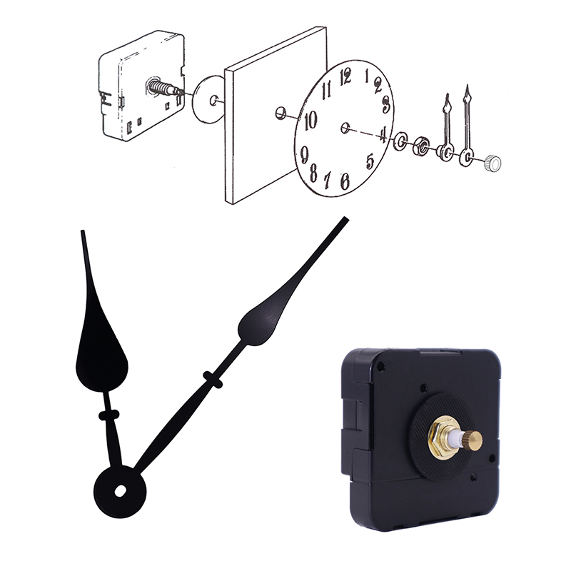 15 mm gran torbellino I eje reloj moviéndose y hr2057 reloj negro