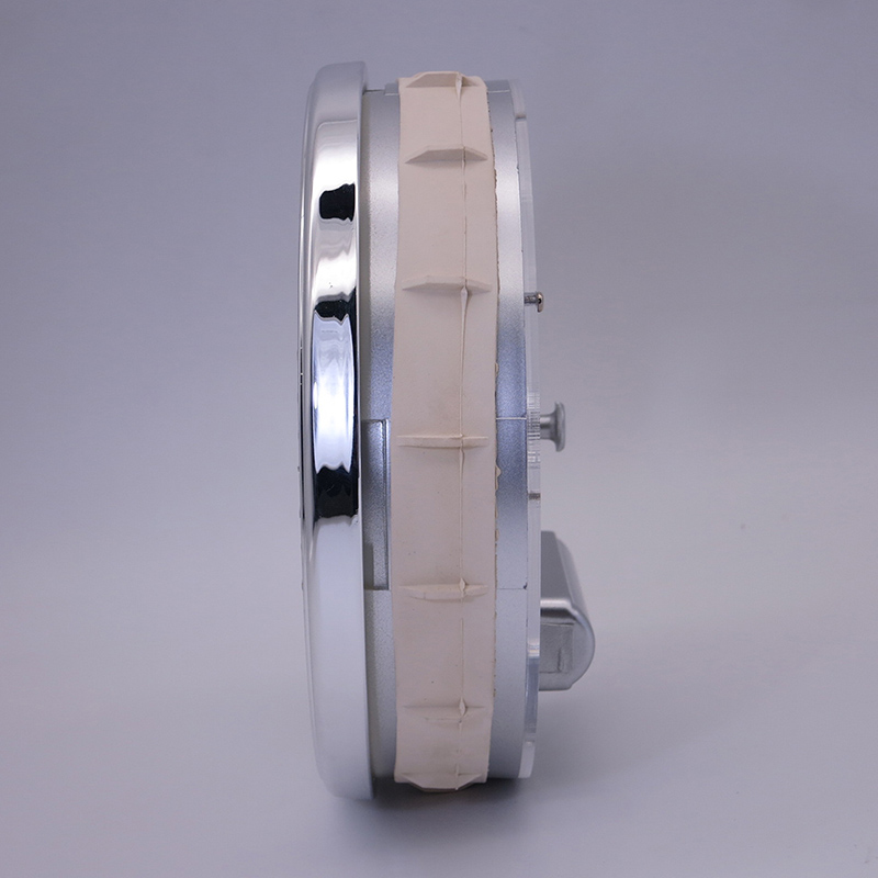 Inserto de reloj esqueleto de plata de 148 mm