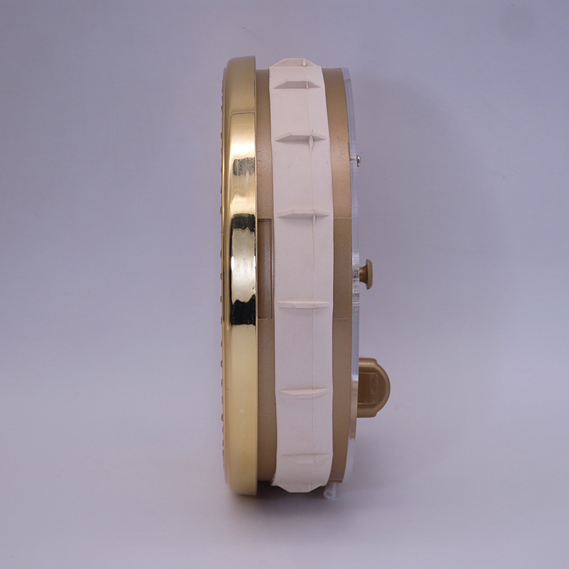 inserto de reloj esqueleto de oro de 148 mm de diámetro