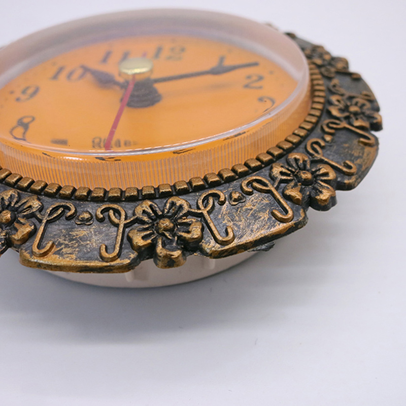 Diámetro 80MM Ciruela Reloj de pared antiguo inserto