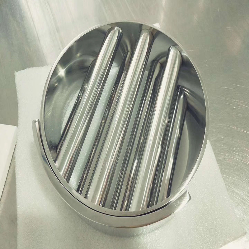 La rejilla magnética circular es adecuada para instalar un efecto de separación súper magnética.