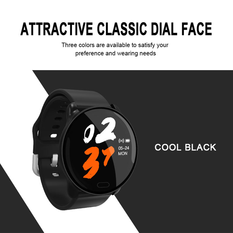 Reloj inteligente applle pulsera K9 (JYDA6135) Detección de frecuencia cardíaca l Levante la mano para iluminar la pantalla Soporte de nombre Bluetooth