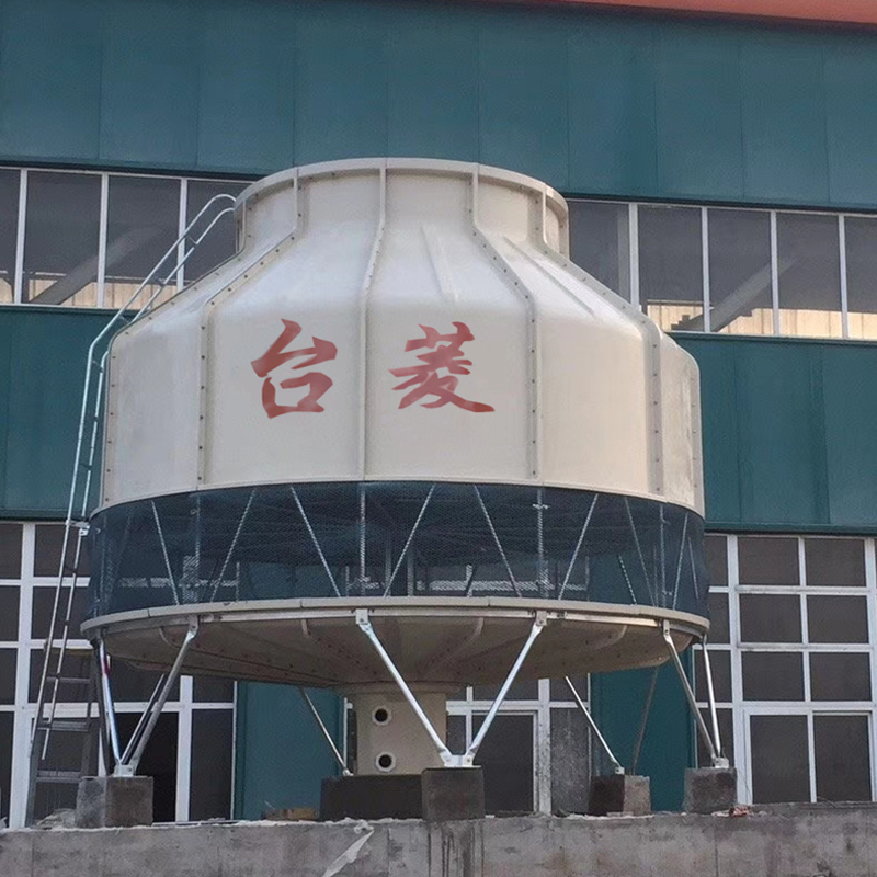 Torre de enfriamiento de agua para equipos de enfriamiento de aire central de contraflujo de vidrio Torre de enfriamiento de bajo ruido