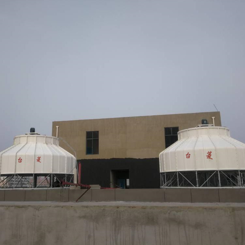 La garantía de calidad del fabricante de la fuente de ventas de la torre de agua cuadrada de flujo cruzado de plástico reforzado con fibra de vidrio torre de enfriamiento eficiente