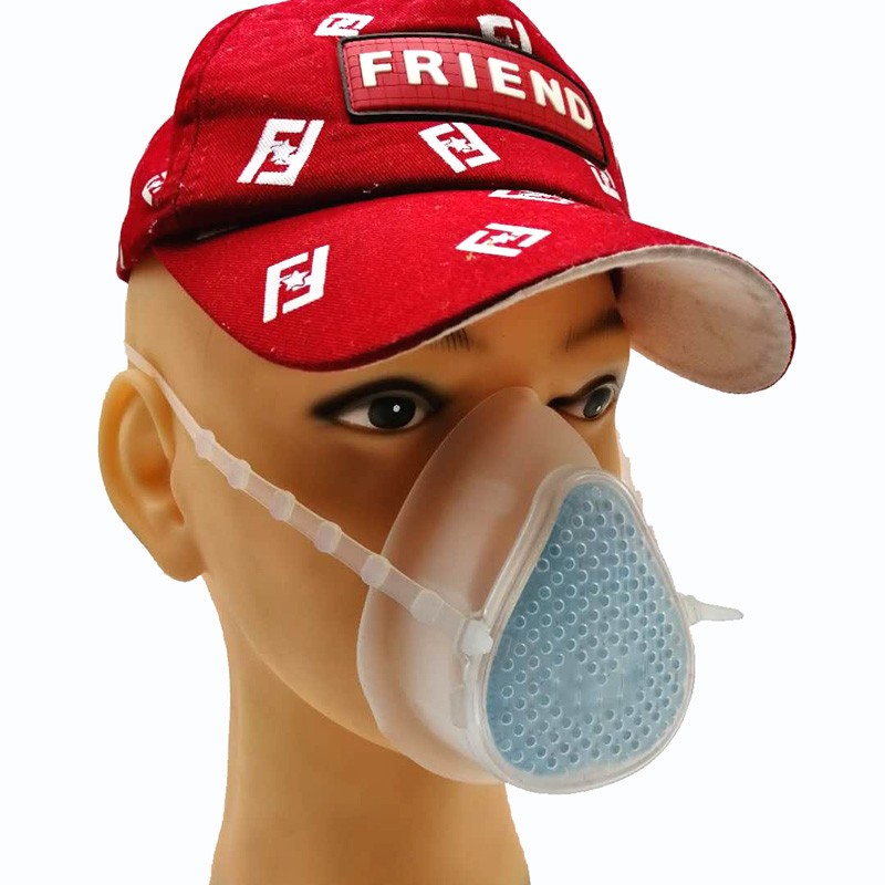 S8 \/ S9 La tasa de filtración no desechable de cuatro capas de la máscara de silicona resistente a virus covid es 98.2%