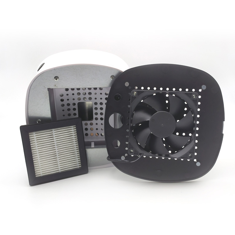 B purificación inteligente electrónica purificador de aire sin olor de cenicero purificador de aire utiliza filtro compuesto a prueba de humo