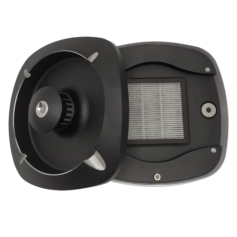 H Purificador de aire anti-humo de segunda mano purificación automática de olor cenicero electrónico inteligente sin humo