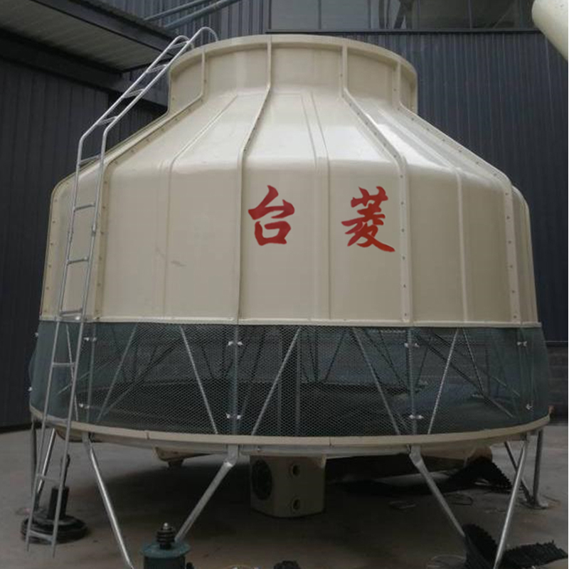 Torre de enfriamiento de vidrio de ventilación mecánica Torre de enfriamiento de agua anticorrosión resistente a la alta temperatura