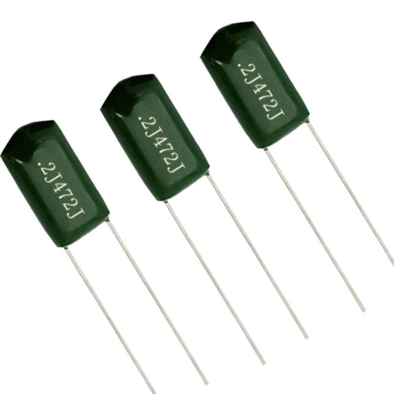 Ruofei marca CL11 condensador mylar verde 100V 250V 400V 630V 1000V Condensador de película de poliéster