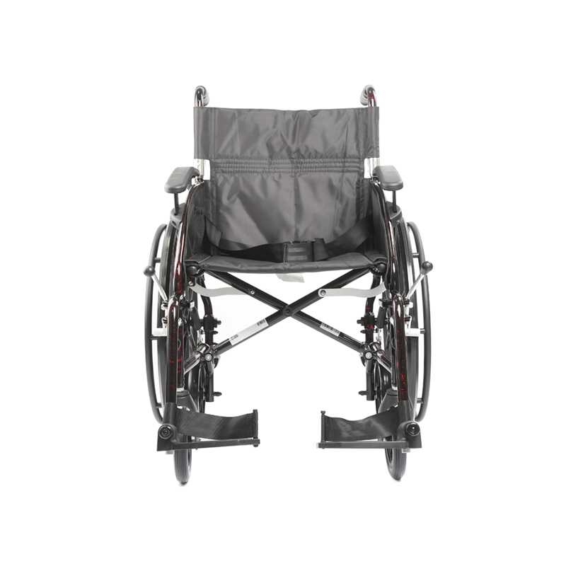 Silla de ruedas ligera, silla de ruedas Transporter-aluminio, silla de transporte 2 en 1