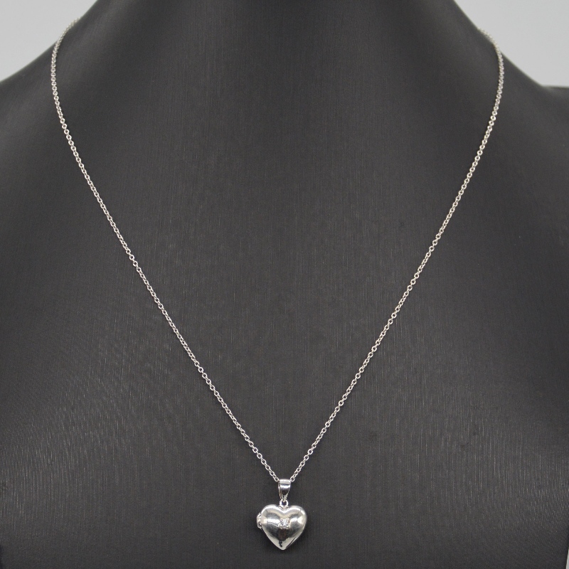 Plata, plata, moda, collar rfbslnk002.