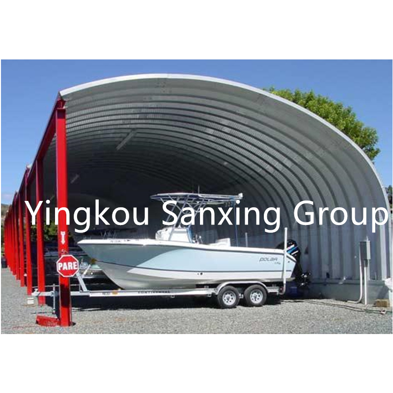 Línea de producción de edificios de múltiples formas Quonset