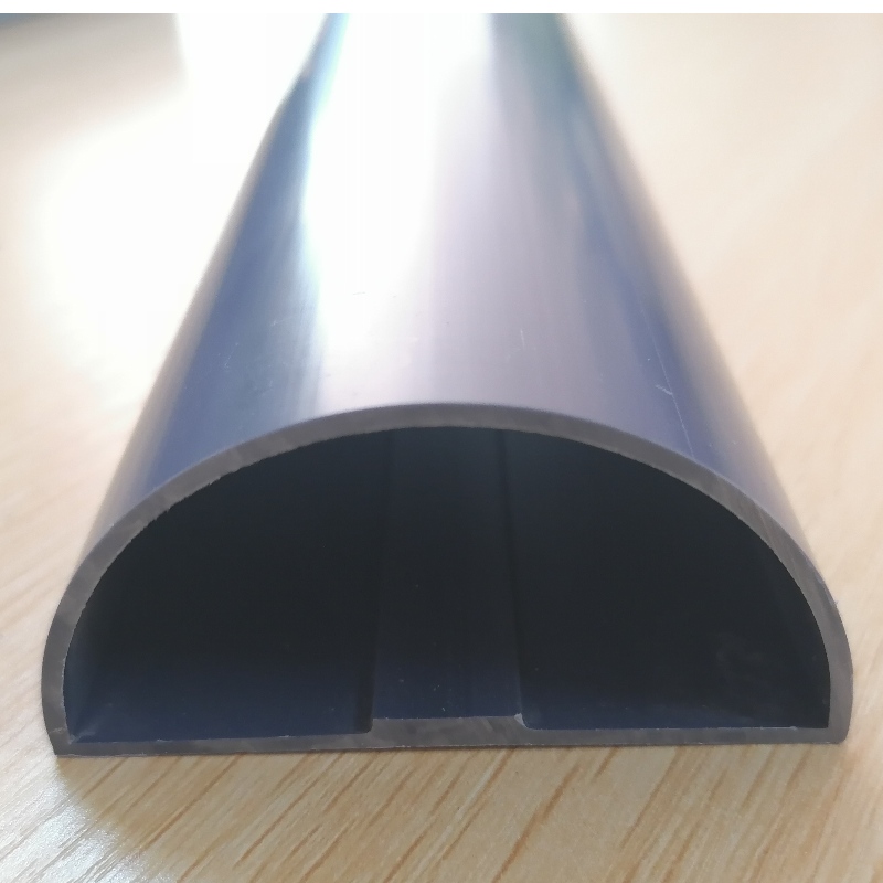 Tipo de tubo Semiconductor de la pila de plástico PVC - d curvada