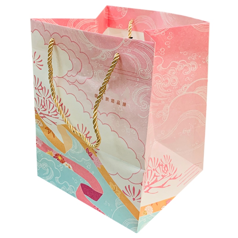 Bolsas rosas de oro, bolsas de regalo, bolsas de cuero, bolsas de fiesta.