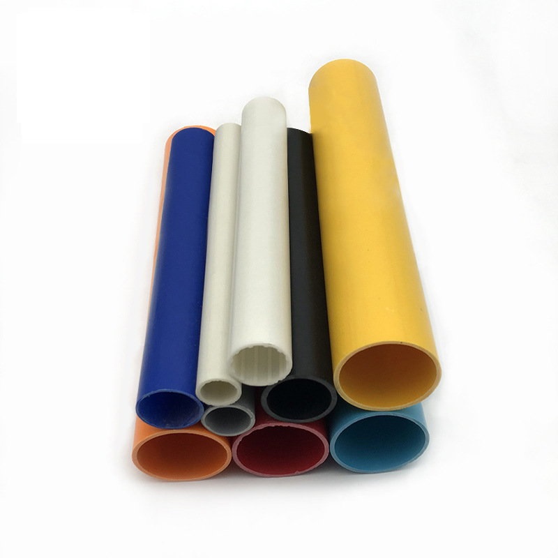 Material plástico de la extrusión del tubo del tubo del PVC del tamaño y del color de encargo no estándar