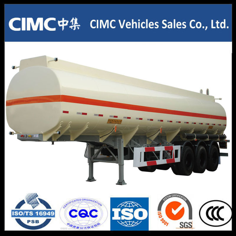 Semirremolque caliente del tanque de combustible de la venta CIMC