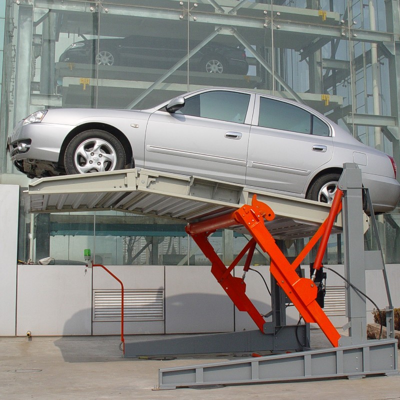 Elevador de estacionamiento automático de dos niveles