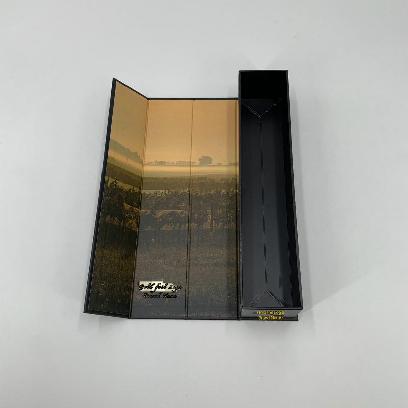 Caja de botella de vino personalizada para caja de vino de boda con champán