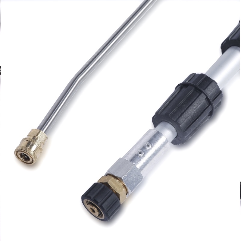 Varilla de extensión de hidrolavadora lanza telescópica de 18-24 pies