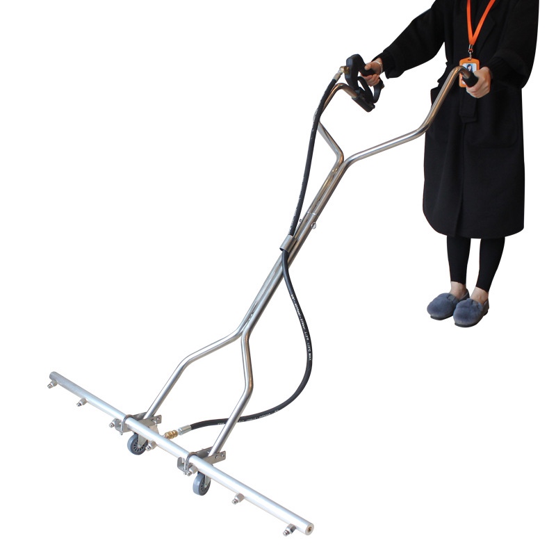 Escoba de agua de lavado a presión de 7 boquillas