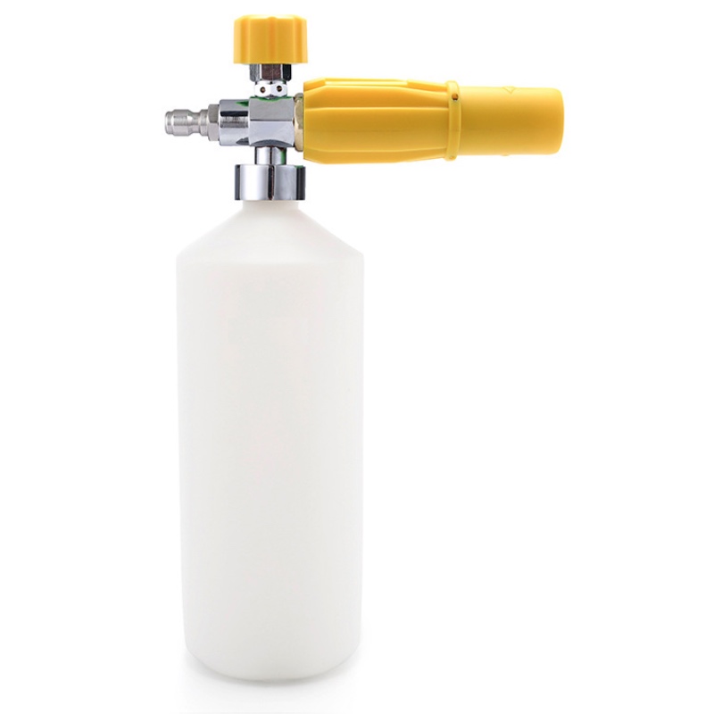 Cañón de espuma Lanza de espuma para nieve Lavadora a presión Lavado de autos Liberación rápida Ajustable 1\/4 \