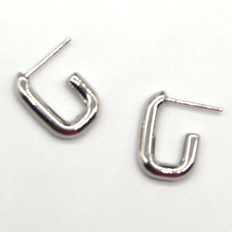 Pendientes de letras hipoalergénicos Modelo femenino Chica Acero inoxidable Regalos sin níquel para novias, esposas, hijas y hermanas, sobrinas, China, Ruifanbao Jewelry Factory