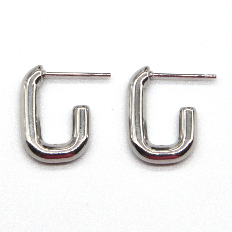 Pendientes de letras hipoalergénicos Modelo femenino Chica Acero inoxidable Regalos sin níquel para novias, esposas, hijas y hermanas, sobrinas, China, Ruifanbao Jewelry Factory