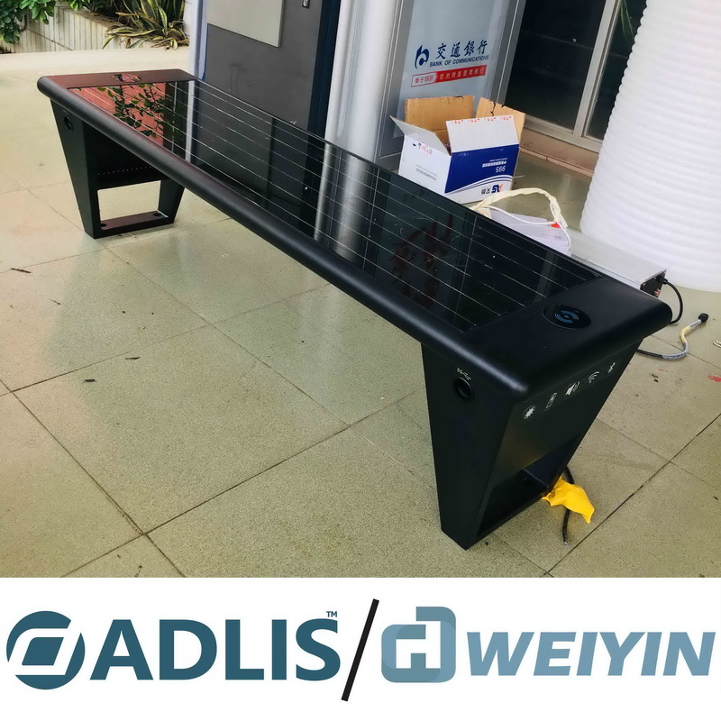 Banco de carga inalámbrico del cargador USB de WiFi gratis de Bluetooth con el panel solar