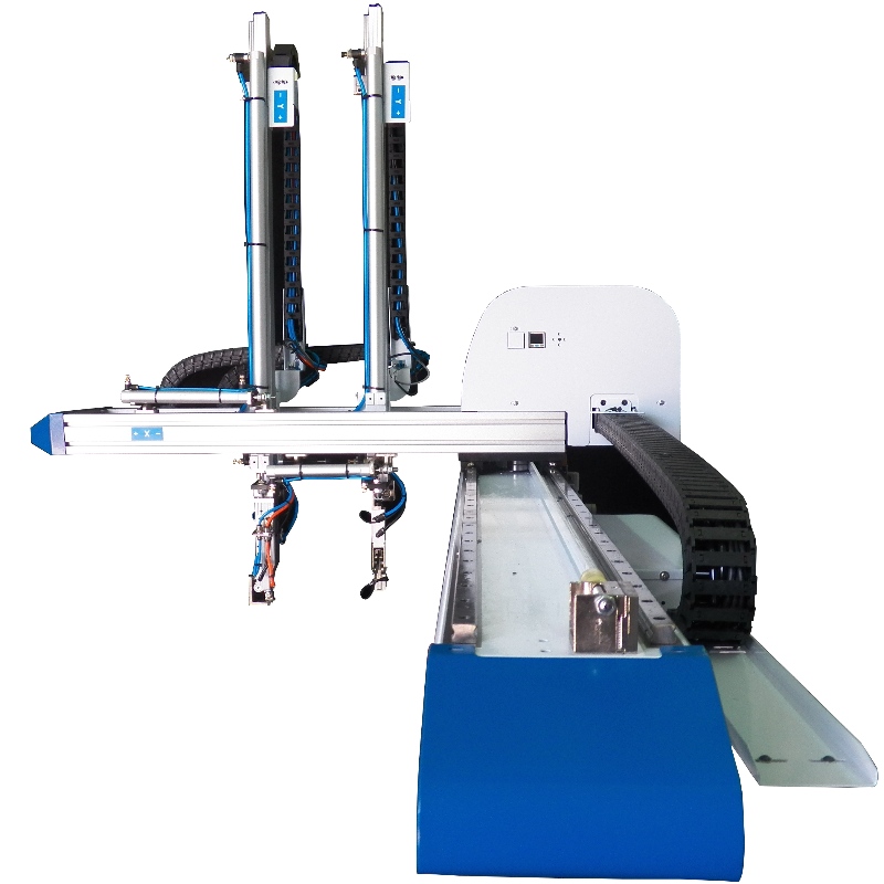 China robot de inyección fabricante de manipulador de brazo doble horizontal