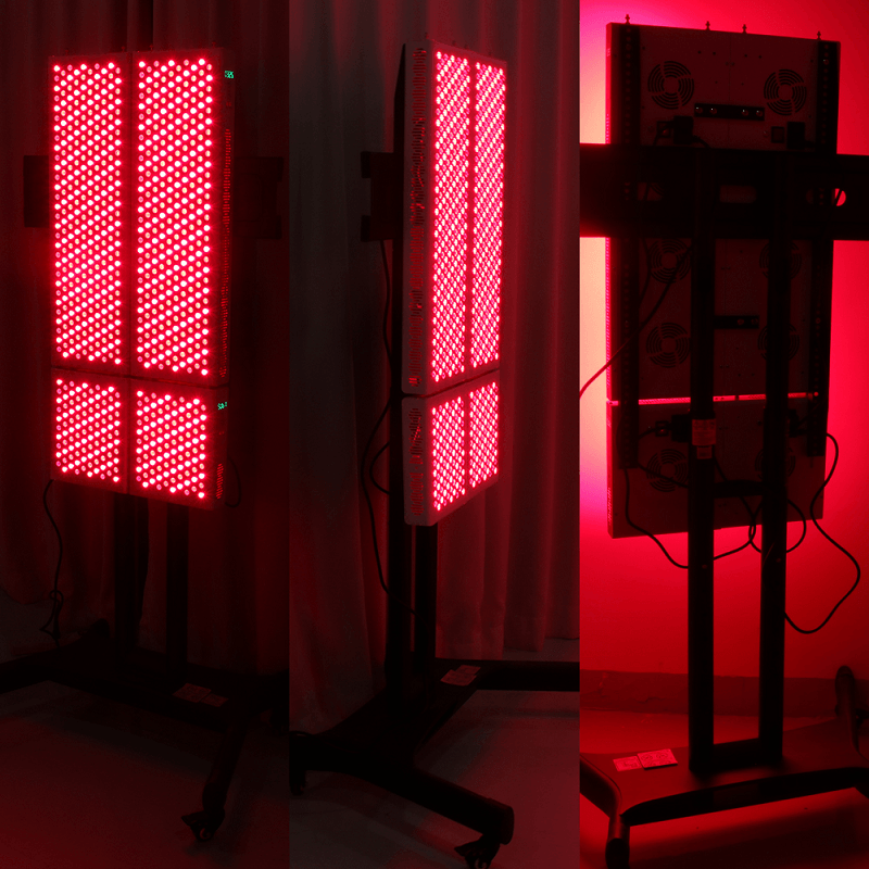 Terapia de luz roja FDA 660nm 850nm 1000W -terapia de luz infrarroja roja para spa -dispositivo médico de terapia de luz led roja