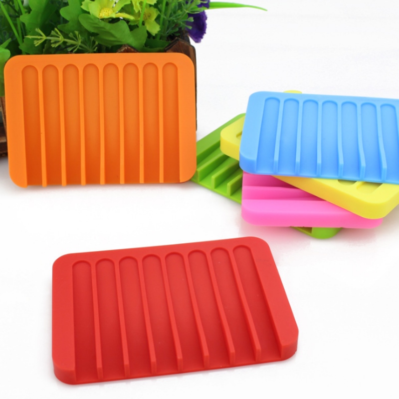 Jabonera de goteo cuadrada