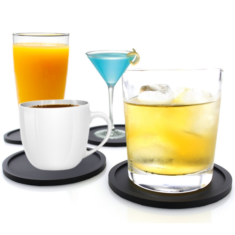 10 posavasos redondos engrosados