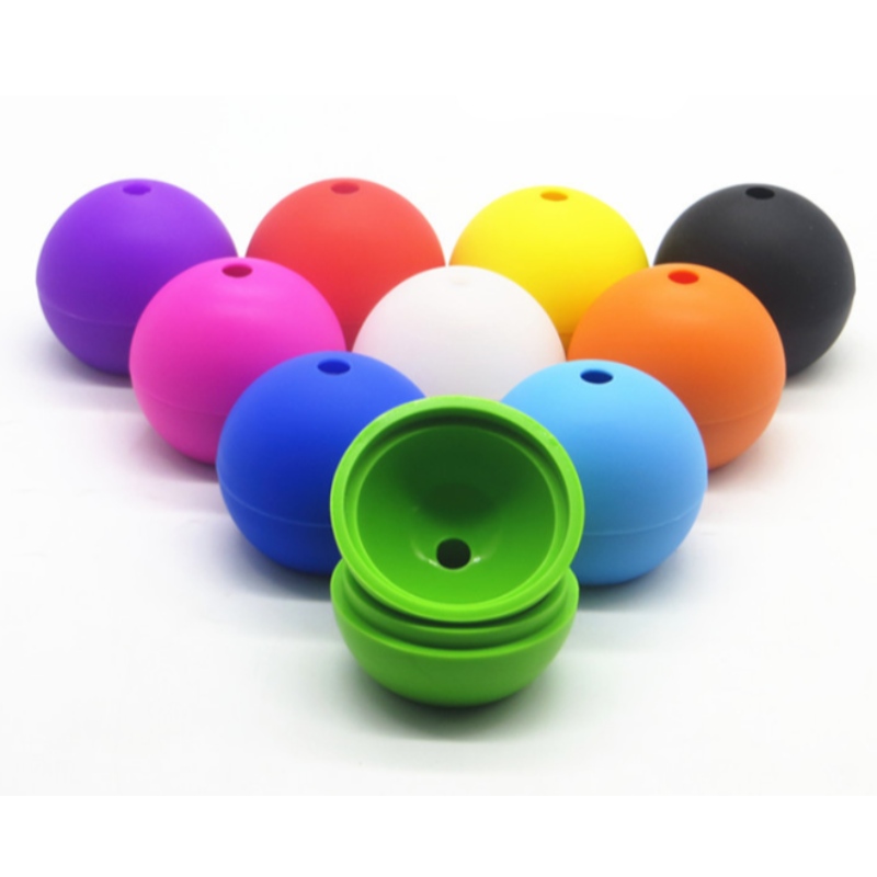 Molde de silicona para hockey sobre hielo de silicona para hockey sobre hielo, 6 cm, gran punto de hockey sobre hielo, molde redondo para hockey sobre hielo, molde para hacer hielo opcional de varios colores