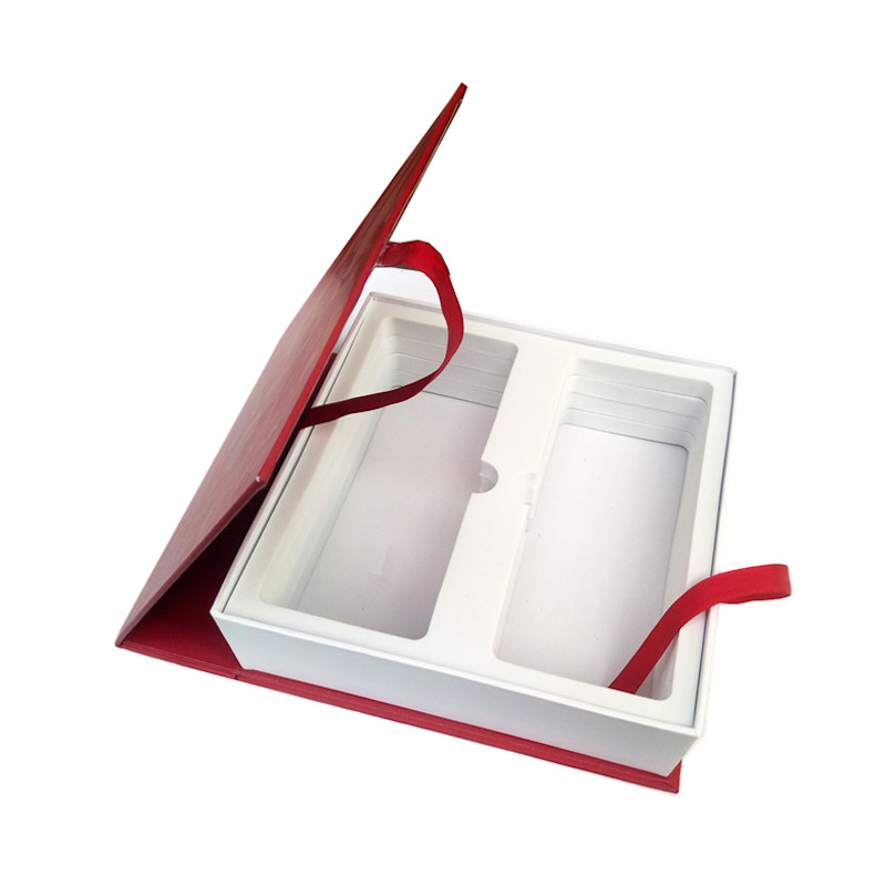 Caja de regalo roja para hija, una caja de regalo resistente para un amigo