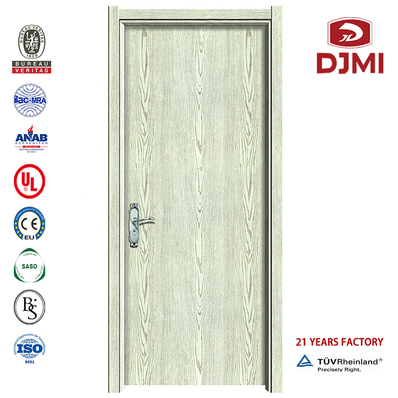 China Factory Modern interior carpintería puerta delantera impermeable puerta de madera de alta calidad durazno entrada de madera puerta interior entrada barato entrada de madera hospital especial puerta de escuela hpl puerta