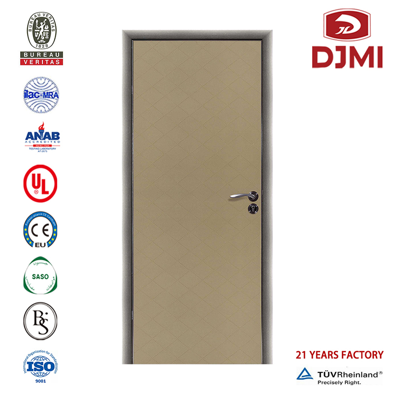 Habitación de los niños Puerta de melamina de superficie blanca Personalizada Moderna individual Mdf de madera Diseño simple Puerta de melamina Nueva configuración Venta al por mayor Piel de puerta laminada de madera de jardín de in...