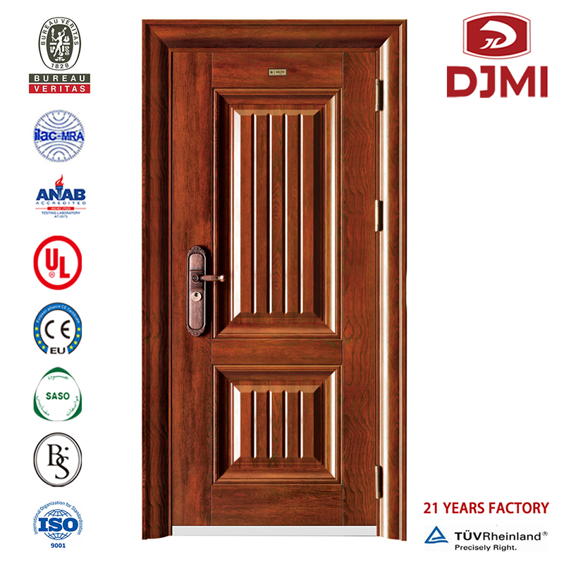 Seguridad Baodu 6 puertas Panel empotrado Puerta de acero Multifuncional Puertas De Seguridad En China Mercado de Egipto Puertas simples de hierro populares Nuevo diseño de puerta de acero Metal profesional Nuevo diseño de entrada Puer...