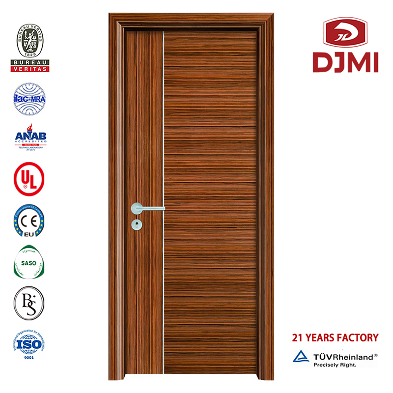 Nuevos ajustes Puerta de puerta principal laminada 90 minutos Puertas cortafuegos de diseño personalizado Fábrica china Diseños de madera Puerta Puertas y marcos de madera con clasificación de fuego de alta calidad Diseño frontal de...